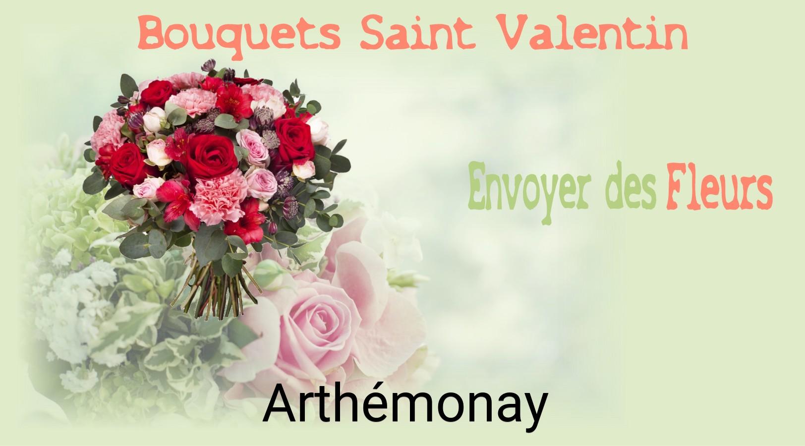 Roses de Saint-Valentin livrées à Arthémonay